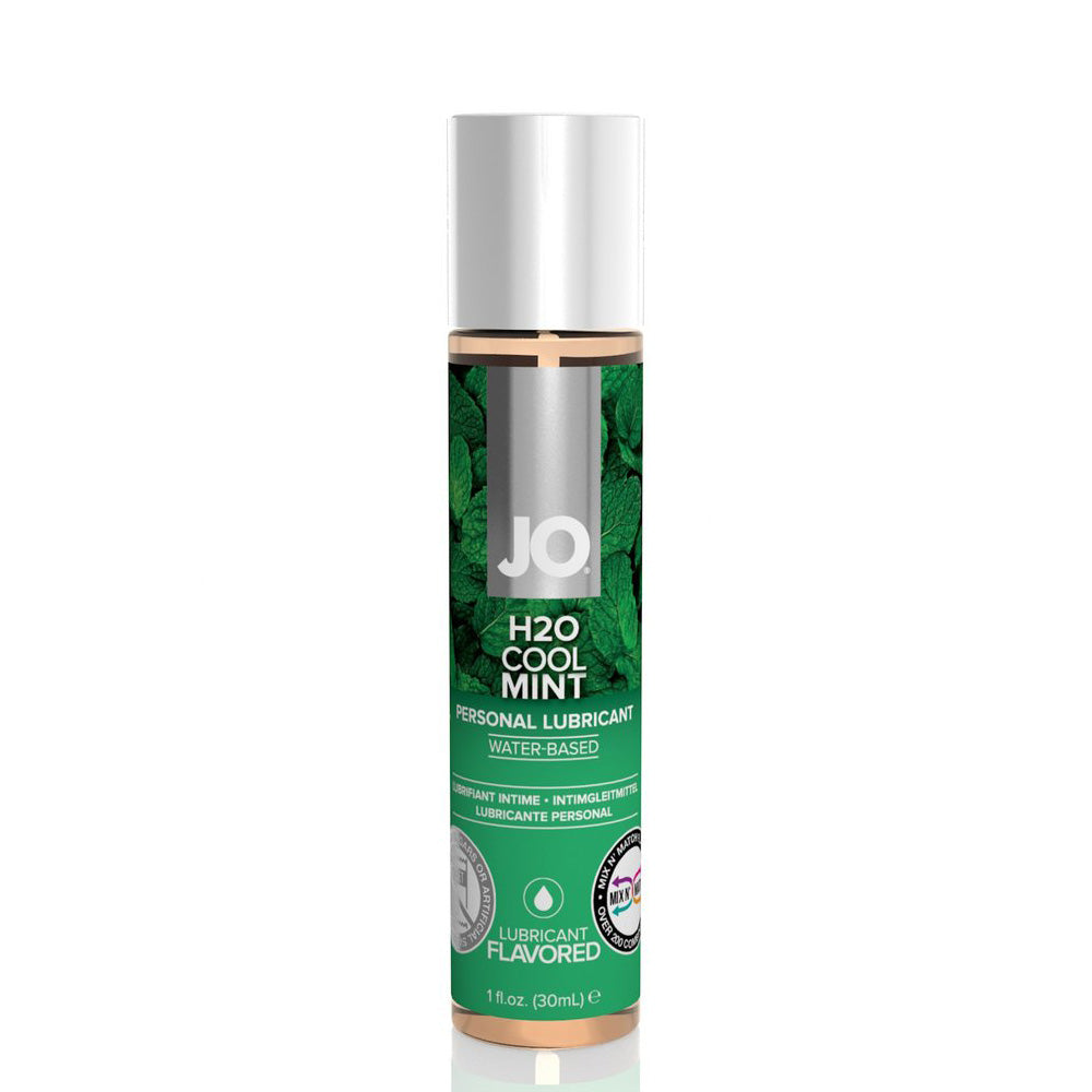 JO H2O Flavored Lubricant Cool Mint 1 oz 30 ml