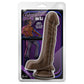 Loverboy The DJ Realistic Brown Average Size Dildo with Suction Cup - Package