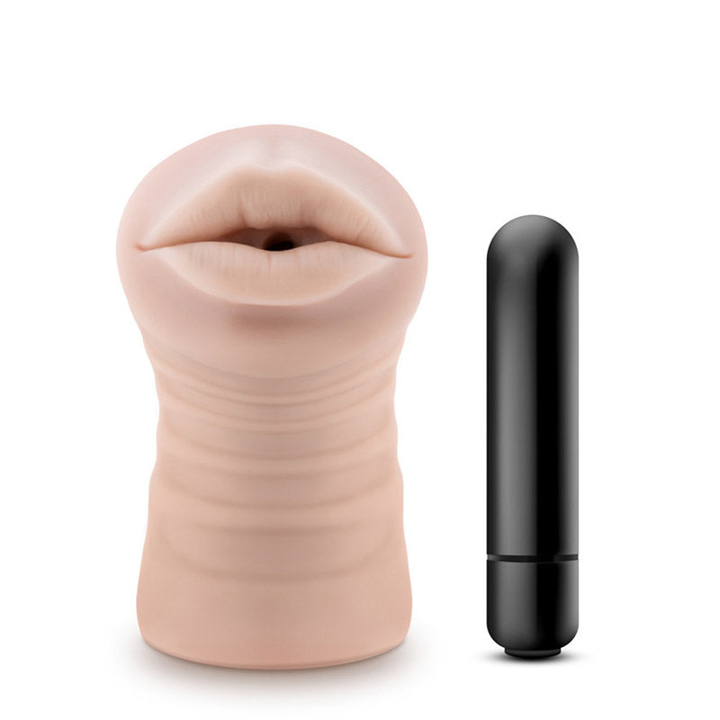 Blush BL-73523 M For Men Skye Vibrating Mouth Stroker