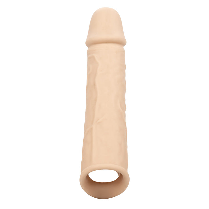 CalExotics SE-1633-15-3 Performance Maxx Life-Like Penis Extension Sleeve 8” Ivory