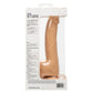 CalExotics SE-0253-05-2 Silicone Studs 8 Inch Realistic Dildo Ivory Package Back