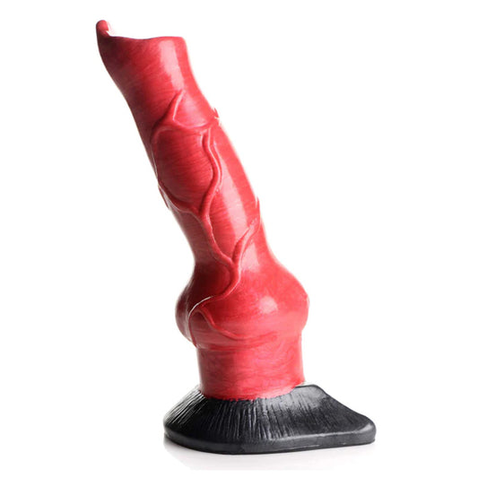 XR Brands AG874 Creature Cocks Hell-Hound Canine Penis Silicone Dildo