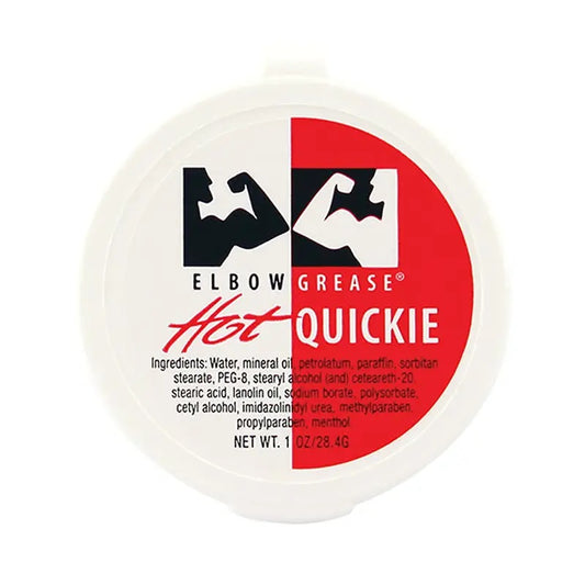 Elbow Grease Hot Quickie Cream 1 oz Travel Size Masturbation Cream BC-ECH01