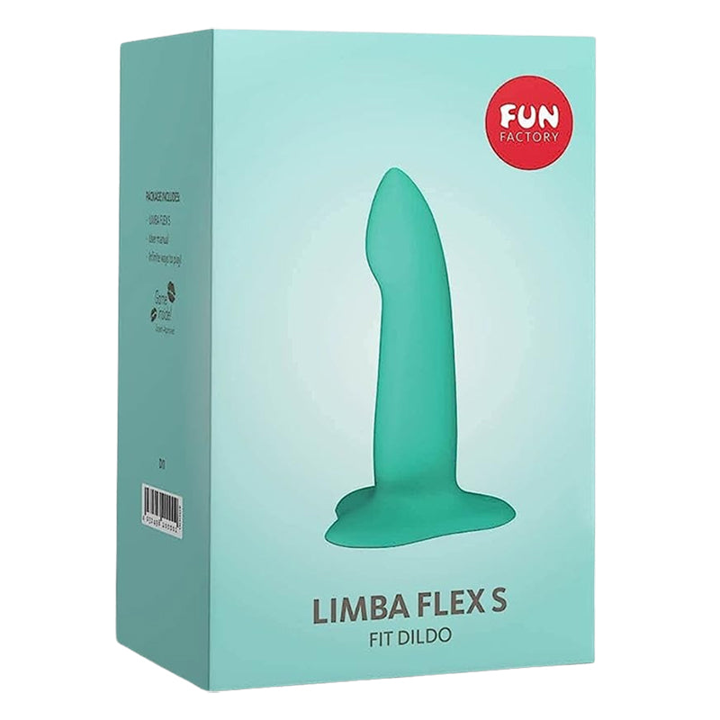 Fun Factory Limba Flex Bendable Silicone Dildo Small Package Front