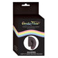 Gender Fluid Equipped 5" Uncircumcised Soft Packer Dark Brown Package Front
