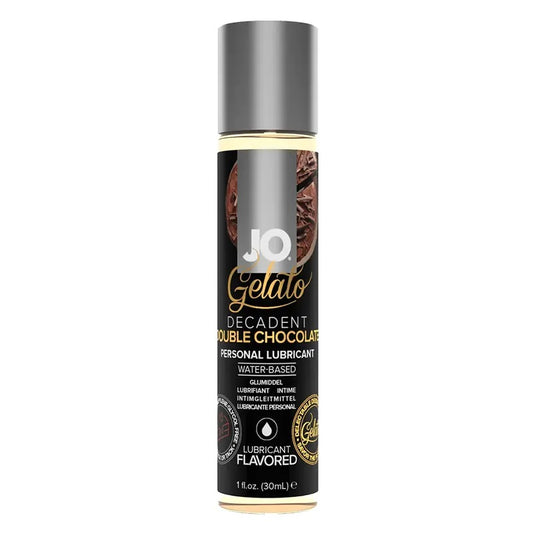 JO Gelato Flavored Lubricant Decadent Double Chocolate 1 oz 30 ml 