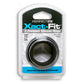 Xact-Fit 3 Ring Cock Ring Kit - Mixed