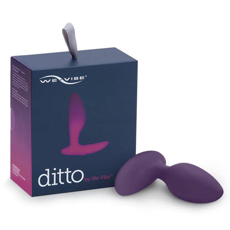 We-Vibe Ditto SNDTSG4 Interactive Butt Plug Purple Package Front