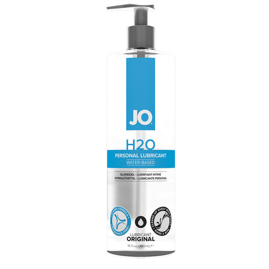 JO H2O Original Water-Based Lube 16 oz 480 ml Bottle