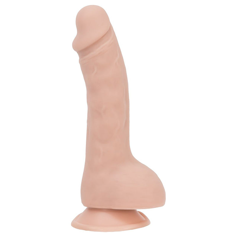 BMS 87225 Addiction Brad 7.5 Inch Realistic Harness Compatible Silicone Dildo With Suction Cup