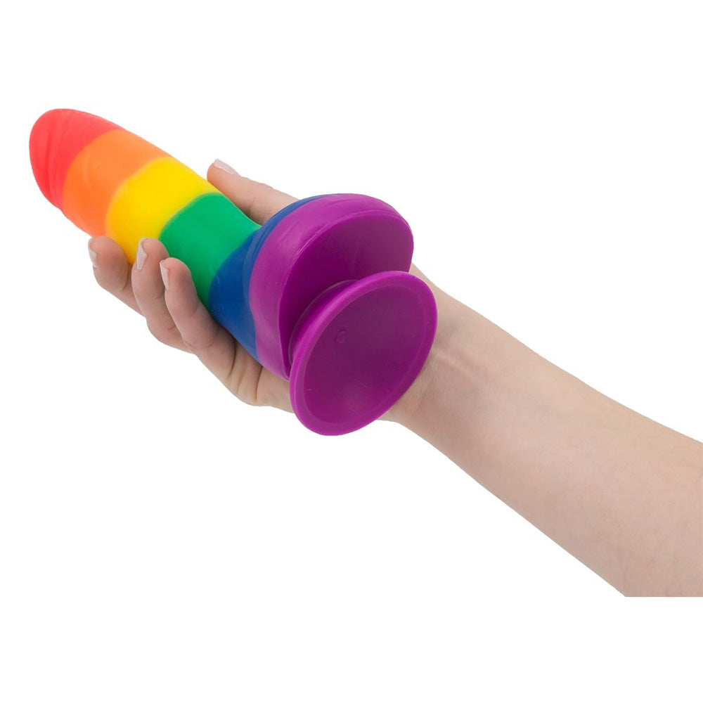 Addiction Justin 8 Inch Rainbow Dildo