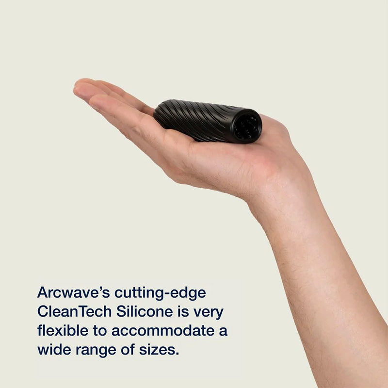 Arcwave Ghost Reversible Silicone Stroker Black