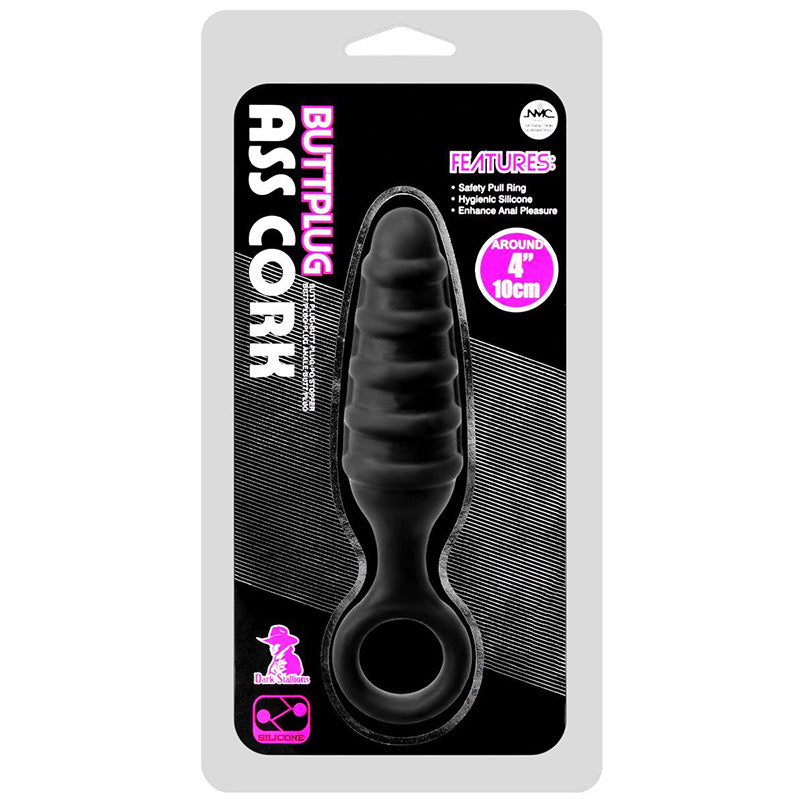 NMC Ass Cork 4 Inch Silicone Butt Plug Package