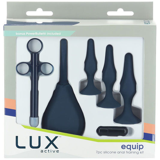 BMS Factory 36899 LUX active Equip Silicone Anal Training Kit Package Front