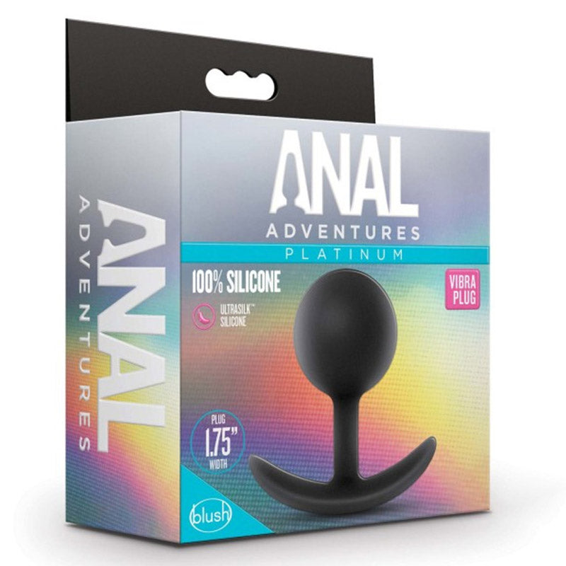 Blush BL-11815 Anal Adventures Platinum Silicone Vibra Plug