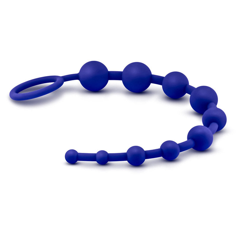 Blush BL-11002 Luxe Silicone 10 Beads Indigo Blue