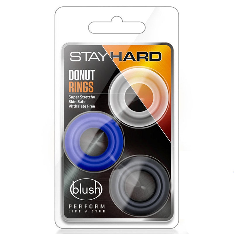 Blush BL-00899 Stay Hard Donut Rings Package