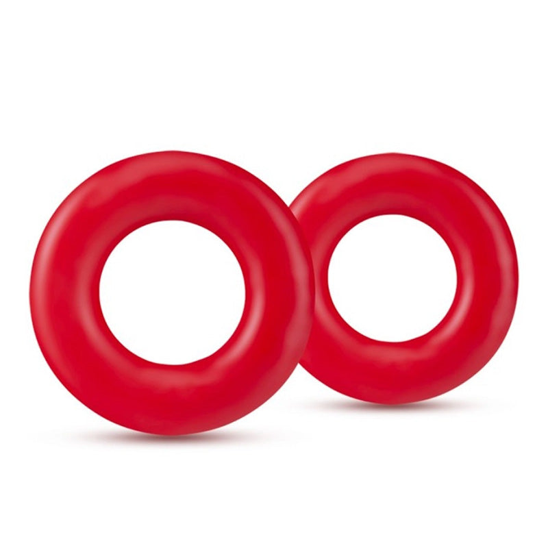 Blush BL-00898 Stay Hard Donut Rings - Red