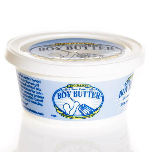 You'll Never Know It Isn't Boy Butter H2O Cream Lubricant 4 oz Tub