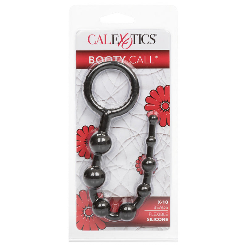 CalExotics SE-1197-00-2 Booty Call X-10 Beads Black Package Front