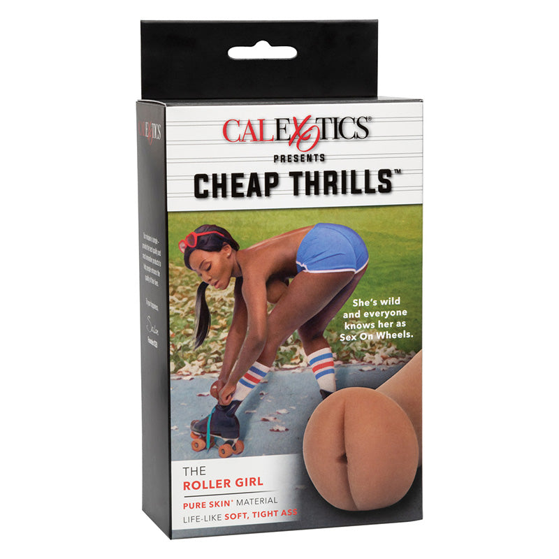 CalExotics  SE-0883-25-3 Cheap Thrills The Roller Girl Stroker Package Front