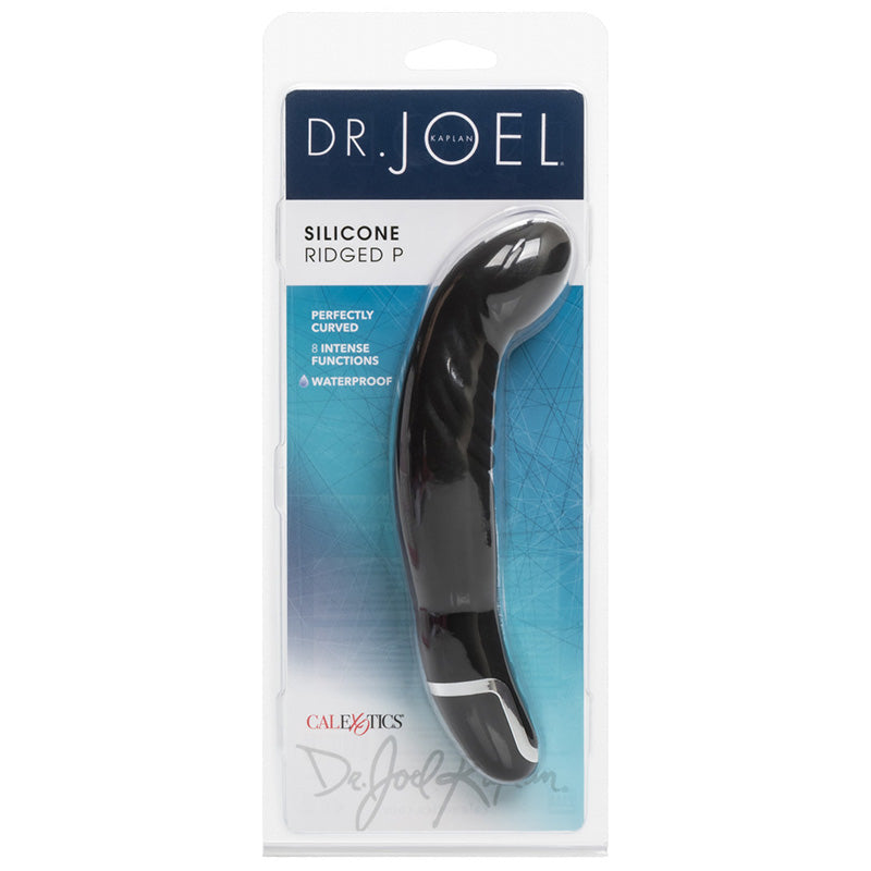 CalExotics SE-5649-55-2 Dr. Joel Kaplan Silicone Ridged P Vibrating Prostate Massager Package Front