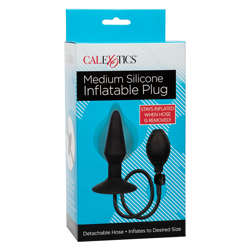 CalExotics SE-0430-10-3 Medium Silicone Inflatable Plug Package Front
