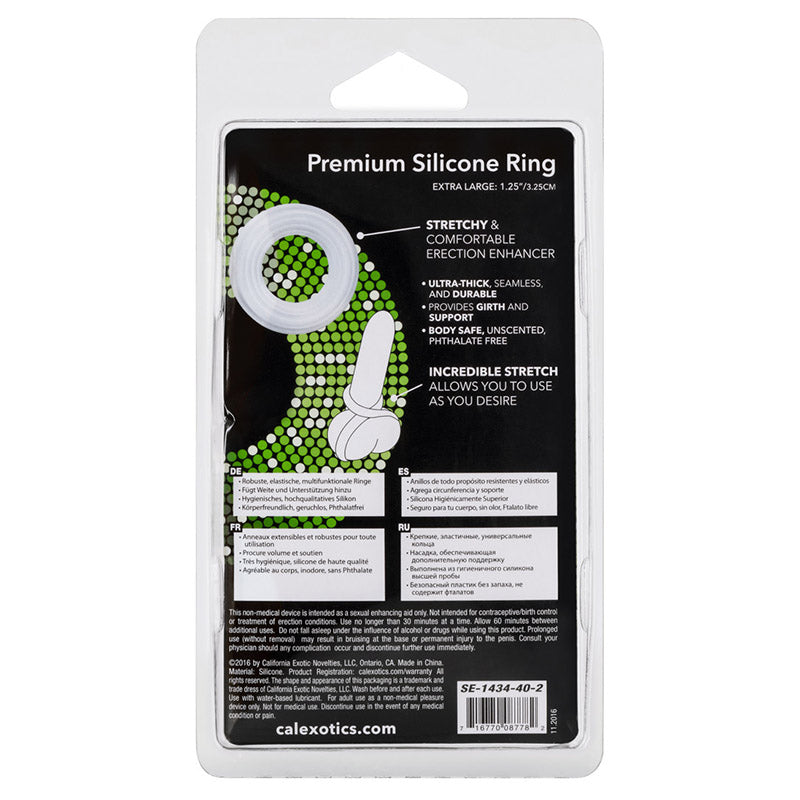 CalExotics SE-1434-40-2 Premium Silicone Ring - Extra Large Package Back