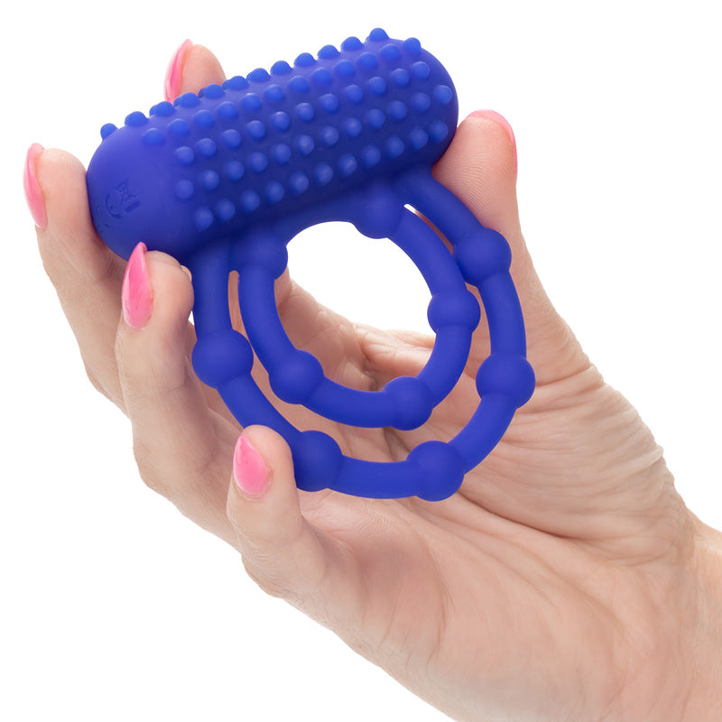 CalExotics SE-1843-30-3 Silicone Rechargeable 10 Bead Maximus Ring