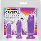 Doc Johnson 0283-22-CD Crystal Jellies Anal Starter Kit Purple Package