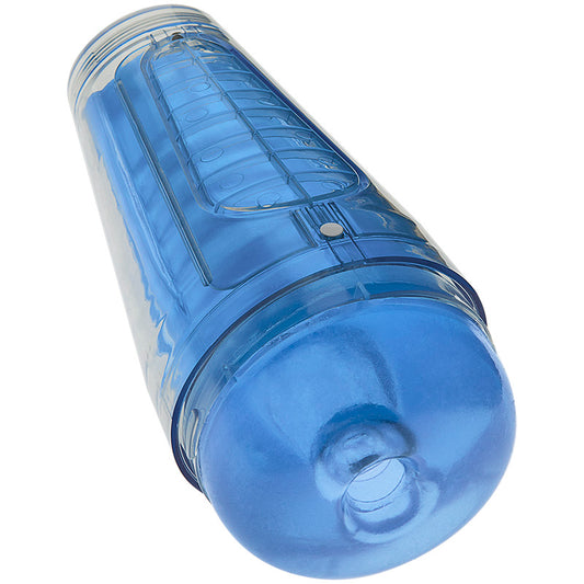 Doc Johnson 5202-31-BX Main Squeeze Optix Stroker Crystal Blue
