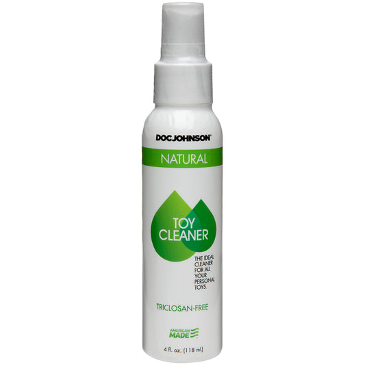 Doc Johnson Natural Triclosan Free Toy Cleaner Spray 4 oz