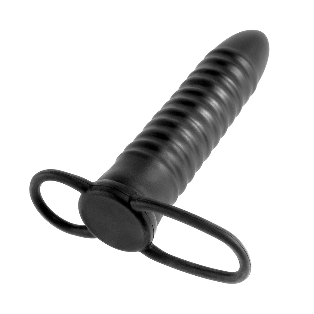 Fetish Fantasy Limited Edition Ribbed Double Trouble Wearable Double Penetration Dildo