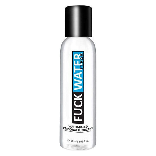 FuckWater Clear Water Based Lubricant 2.02 oz 60 ml Bottle