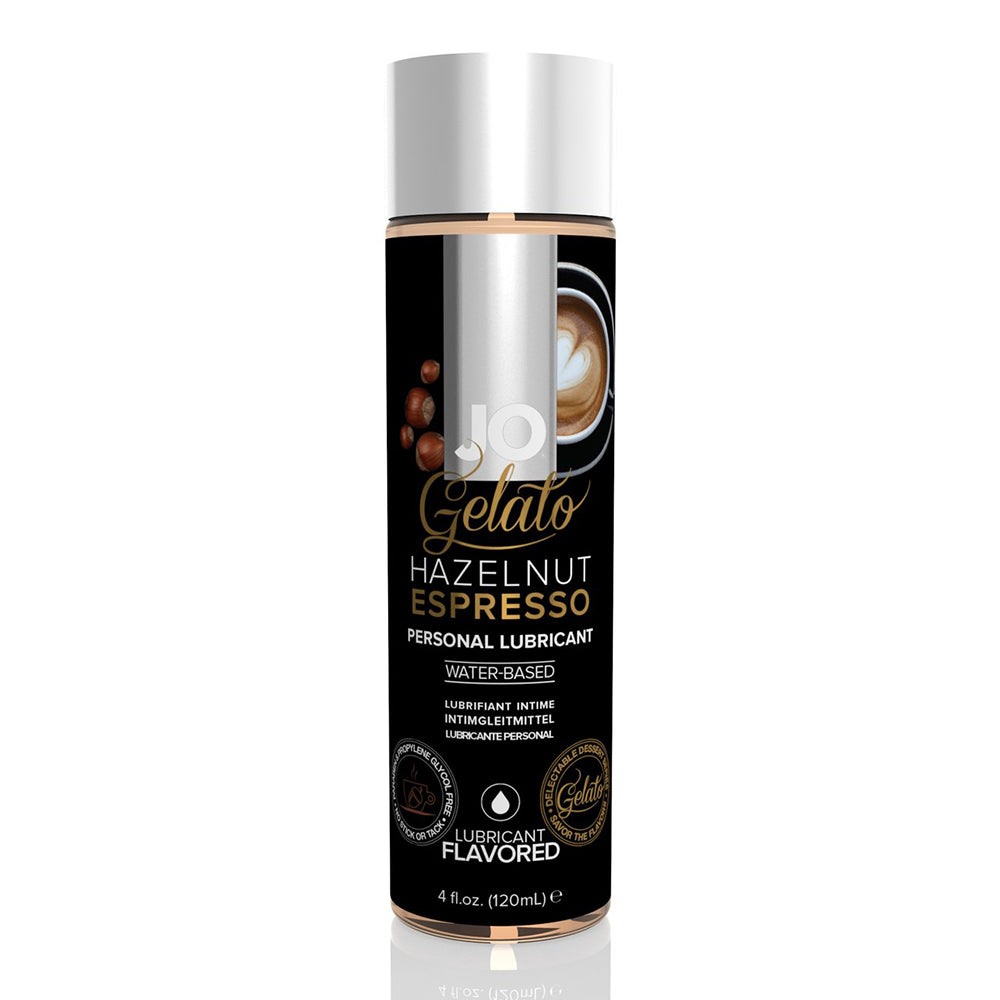 JO Gelato Flavoured Lubricant 4 oz Hazelnut Espresso