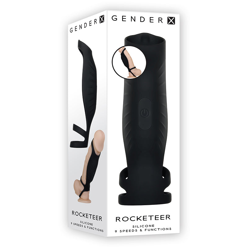 Evolved GX-RS-8959-2 Gender-X Rocketeer Cock Sheath Package Front