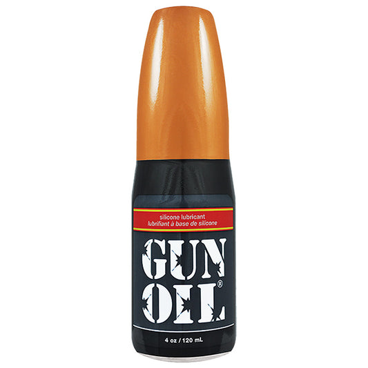 Gun Oil Silicone Lubricant 4 oz 120 ml Bottle Front