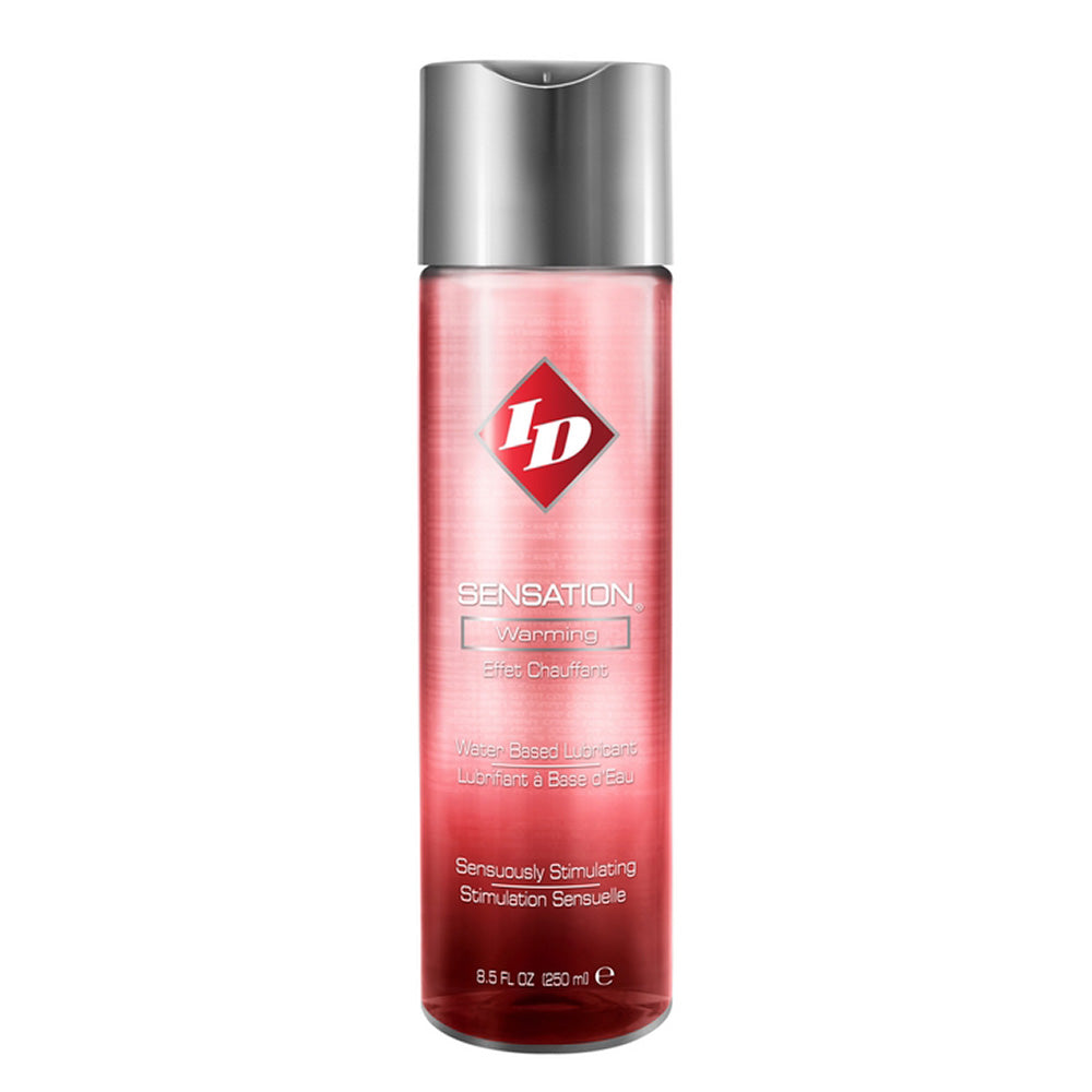 ID Sensation Water Based Warming Lube 8.5 oz 250 ml Bottle