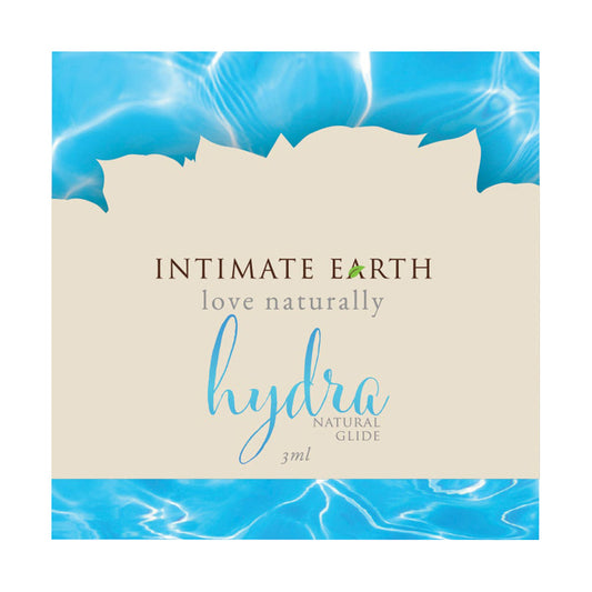 Intimate Earth Hydra Water Based Lube 3 ml Foil Sample Pack