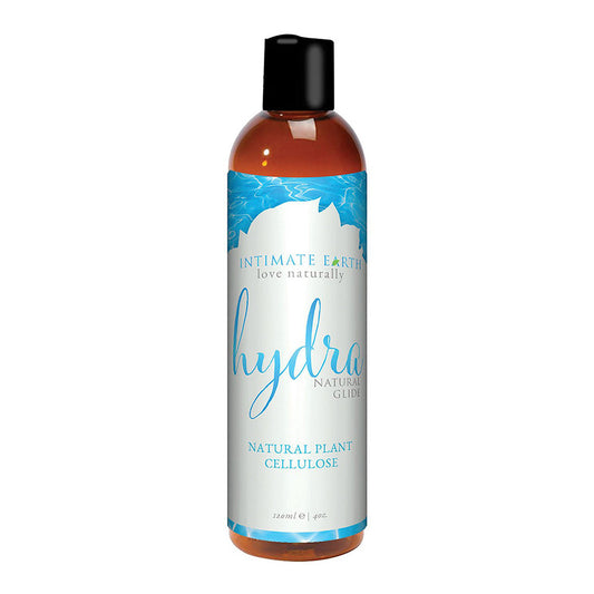 Intimate Earth Hydra Natural Glide Water-Based Lubcirant 4 oz 120 ml Bottle