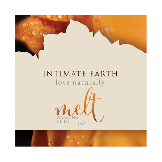 Intimate Earth Melt Warming Glide 3 ml Sample Foil Pack
