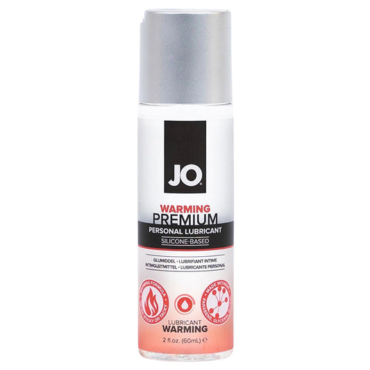 JO Premium Warming Silicone Lubricant 2 oz 60 ml Bottle
