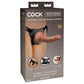 PD5783-22 King Cock Elite Comfy Silicone Body Dock Strap-On Kit Package