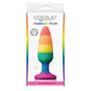 NS Novelties NSN-0408-53 Colours Pride Edition Pleasure Plug Medium Package