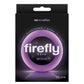 NS Novelties NSN-0473-35 Firefly Halo Glowing Cock Ring Medium Purple Package Front