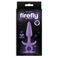 NS Novelties NSN-0476-15 Firefly Prince Pull-Ring Plug - Small - Purple Package