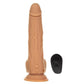 BMS Factory 88425 Naked Addiction 9 Inch Thrusting Dildo with Remote - Caramel