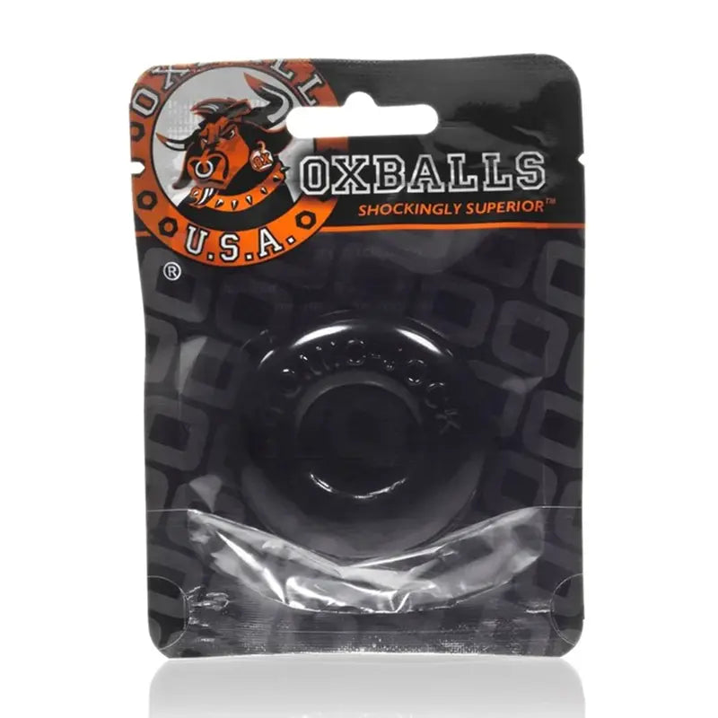 Oxballs Atomic Jock Donut-2 Fatty Cock Ring Black Package