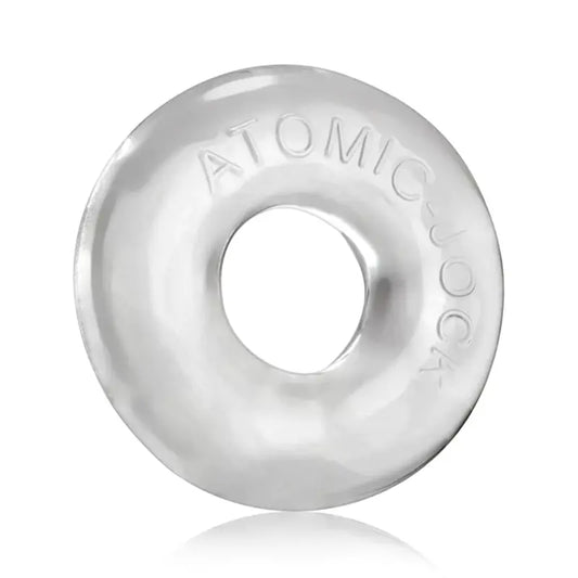 Oxballs Atomic Jock Donut-2 Fatty Cock Ring Clear