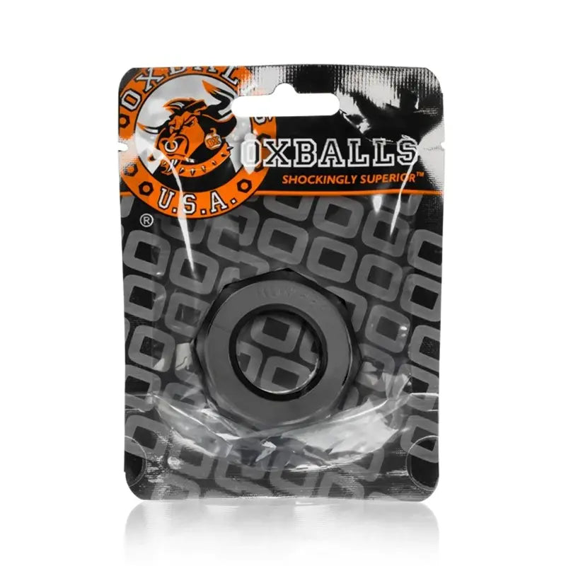 Oxballs Atomic Jock Humpballs Super-Elastic Cock Ring Black AJ-1077 Package